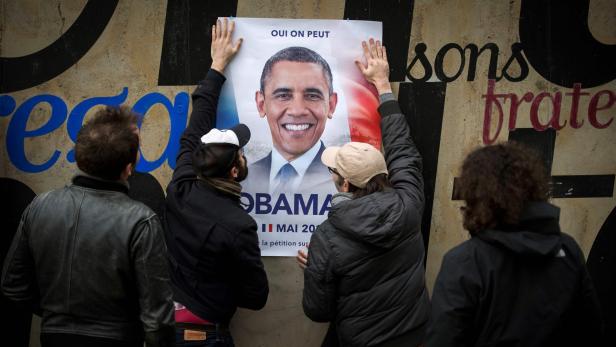 Kritik an Politikern: Junge Franzosen wollen Obama als Präsident