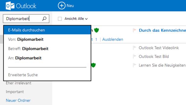 Outlook.com im Test: Neubeginn mit Schlichtheit