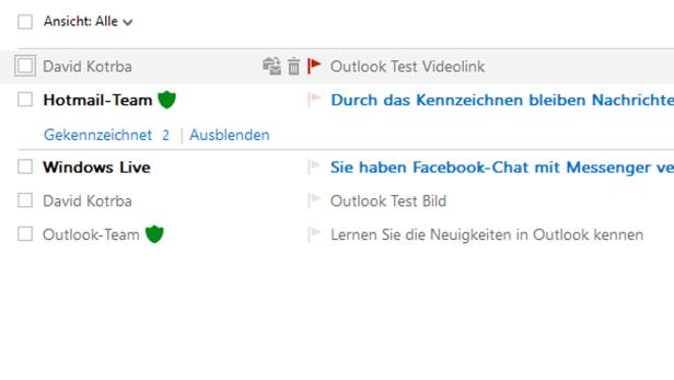 Outlook.com im Test: Neubeginn mit Schlichtheit