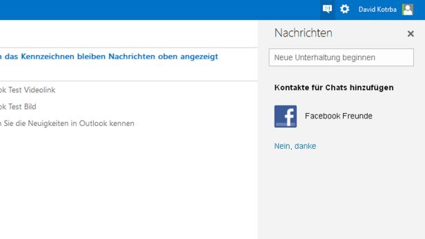 Outlook.com im Test: Neubeginn mit Schlichtheit