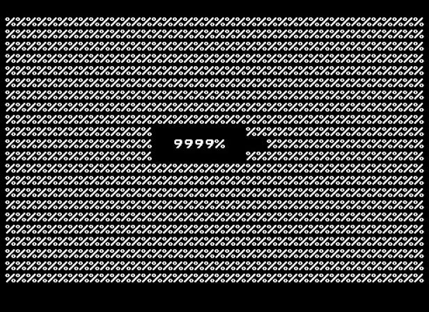 Das Bild zeigt den Text „99,99 %“ inmitten von Prozentzeichen.