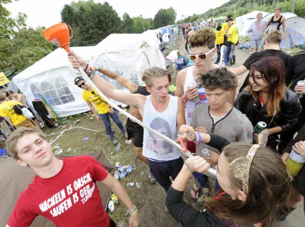 Frequency: Eindrücke vom Campingplatz