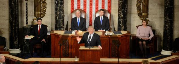 Kongress-Rede: Was der "neue Trump" will