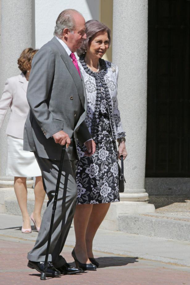 Kommunion bei den spanischen Royals