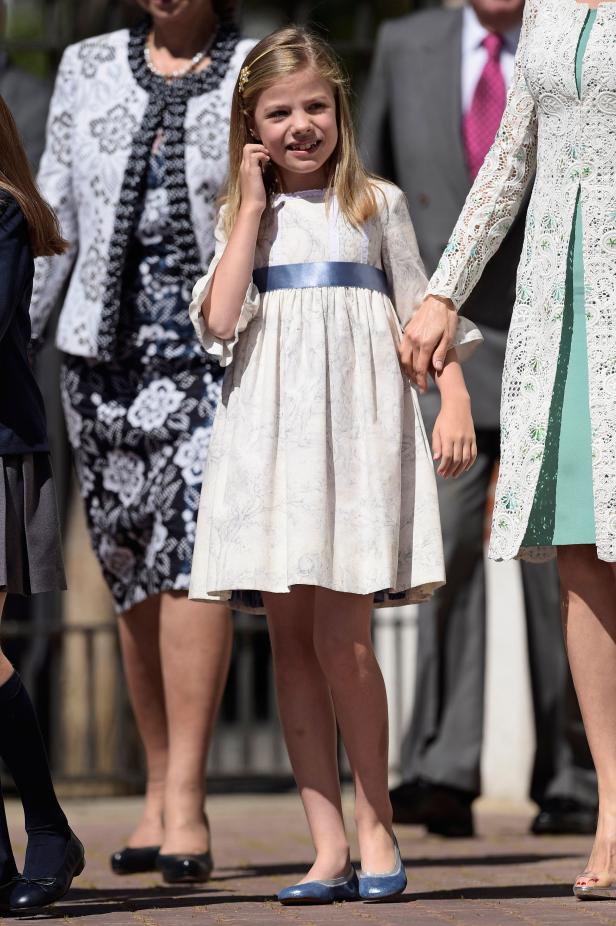Kommunion bei den spanischen Royals