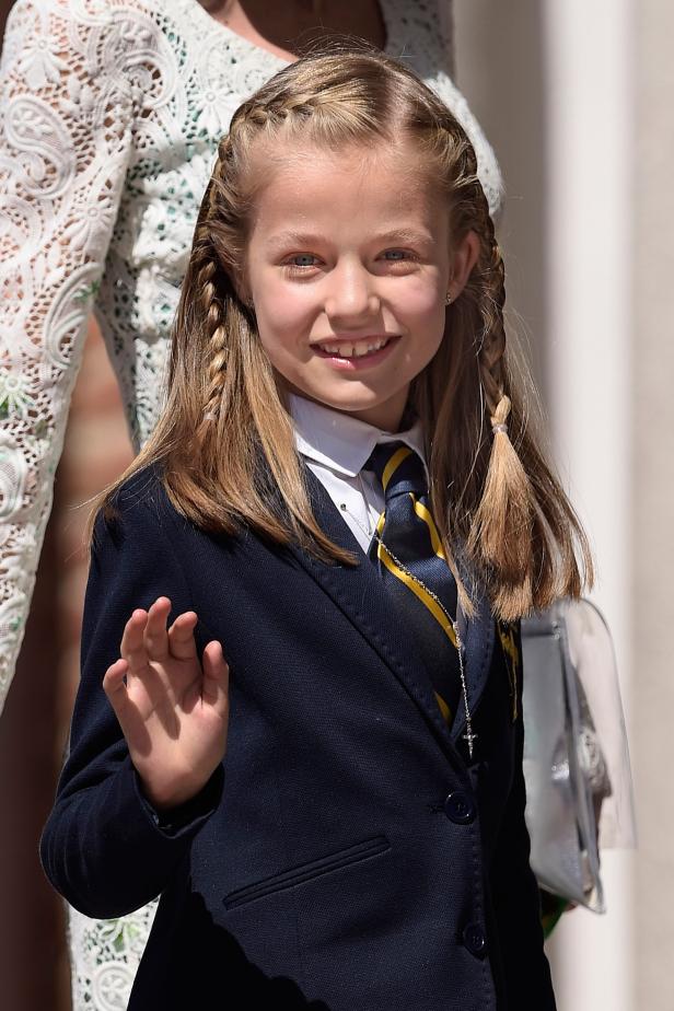 Kommunion bei den spanischen Royals