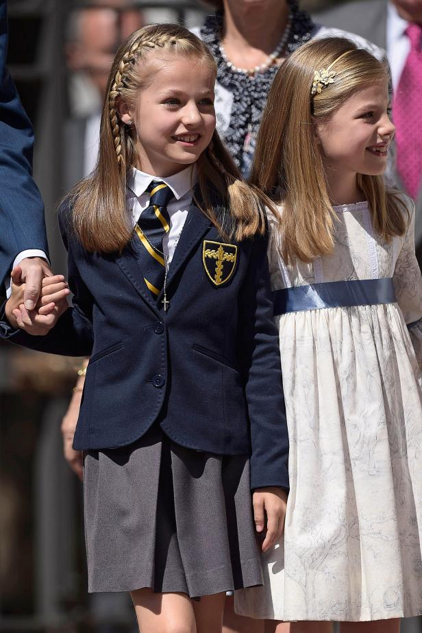 Kommunion bei den spanischen Royals