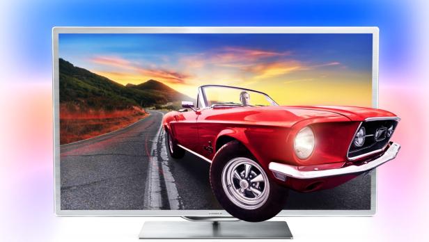 Philips bringt rahmenlosen Flat-TV