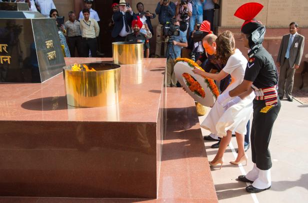 Herzogin Kate: Marilyn Monroe-Moment in Indien