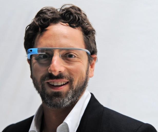 Google Glasses auf der New York Fashion Week