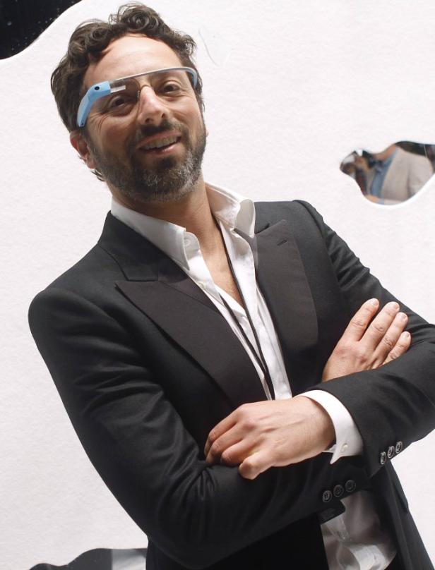 Google Glasses auf der New York Fashion Week