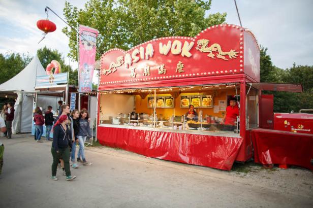 Fest fressen beim Festivalessen