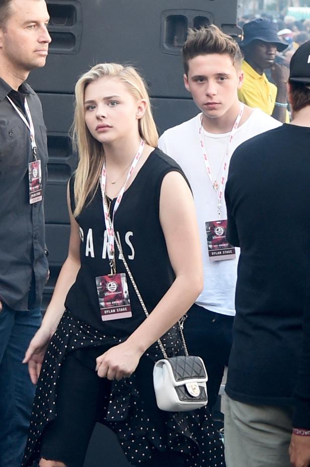 Chloë Grace Moretz und Brooklyn Beckham besuchen gemeinsam eine Veranstaltung.