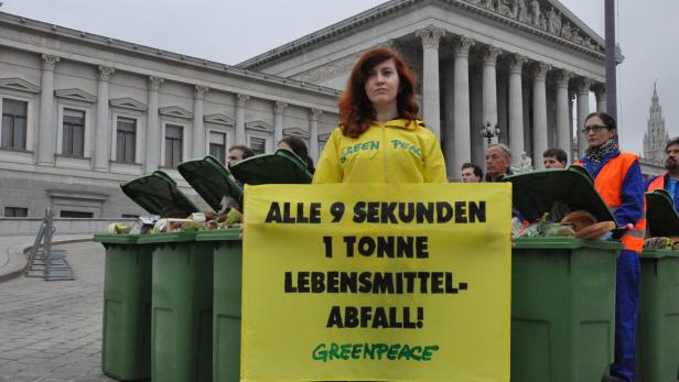 Wien: Marschieren gegen Lebensmittelverschwendung