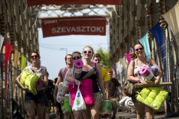 Sziget-Festival: 400.000 Besucher stürmten die Donauinsel