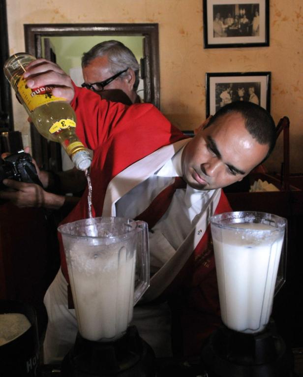 Der größte Daiquiri der Welt, gewidmet Ernest Hemmingway