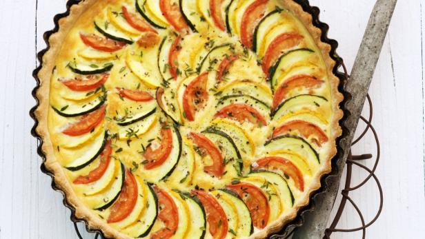 Johann Lafer kocht Tomaten-Zucchini-Quiche