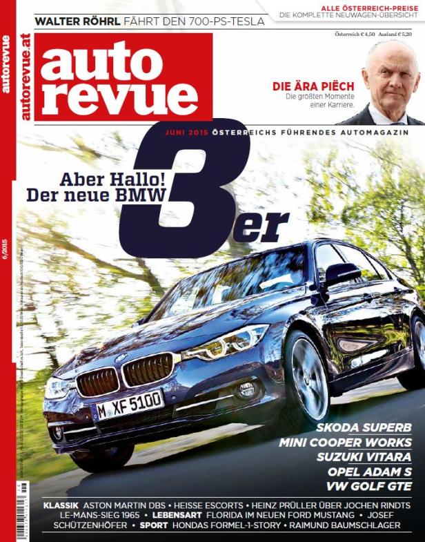 AutoRevue - Relaunch Mai 2015 - Cover AutoRevue erhält Tuning