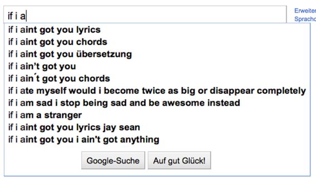 Googles fragwürdige Suchvorschläge
