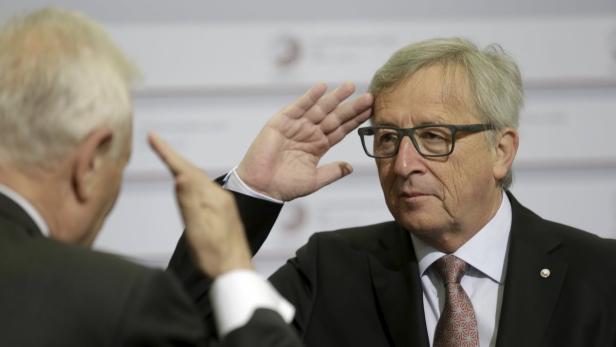 Juncker begrüßt "Diktator" Orban