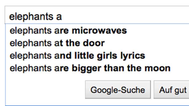 Googles fragwürdige Suchvorschläge