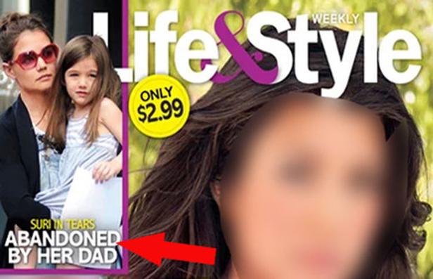 Das Cover des „Life & Style“-Magazins zeigt Katie Holmes mit ihrer Tochter Suri.