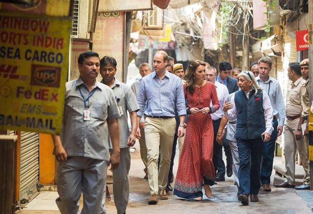 Herzogin Kate: So günstig sind ihre Indien-Outfits