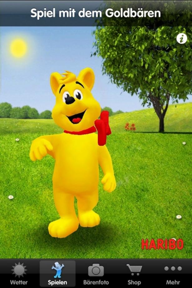 Haribo Goldbären - App - iPhone - exozet interact