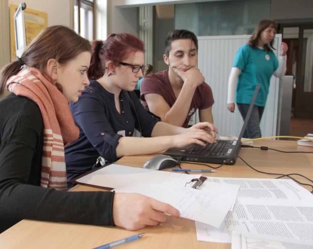 ... von der Arbeit in der Demokratie-Werkstatt