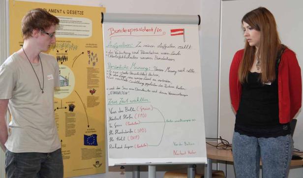 ... von der Arbeit in der Demokratie-Werkstatt