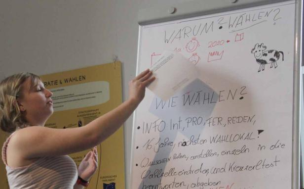 ... von der Arbeit in der Demokratie-Werkstatt