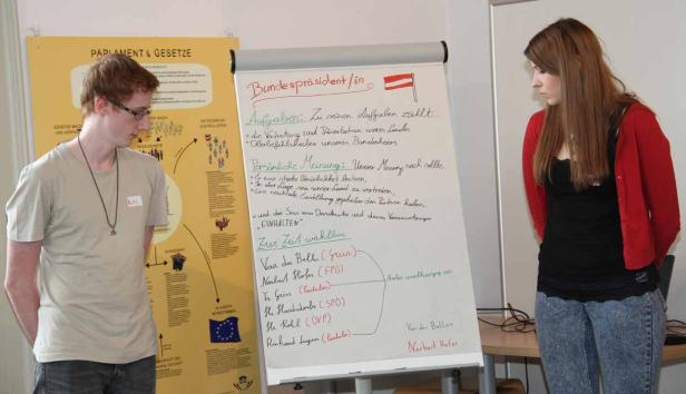 ... von der Arbeit in der Demokratie-Werkstatt