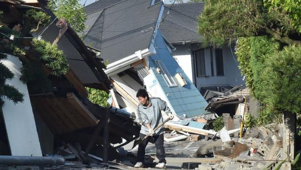 Erdbeben in Japan fordert mindestens 38 Todesopfer