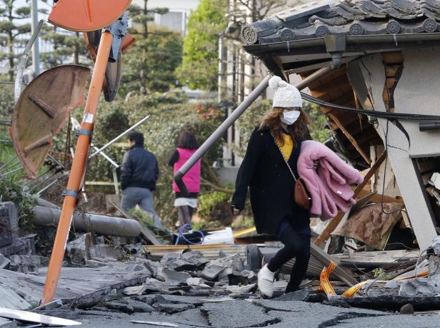 Erdbeben in Japan fordert mindestens 38 Todesopfer
