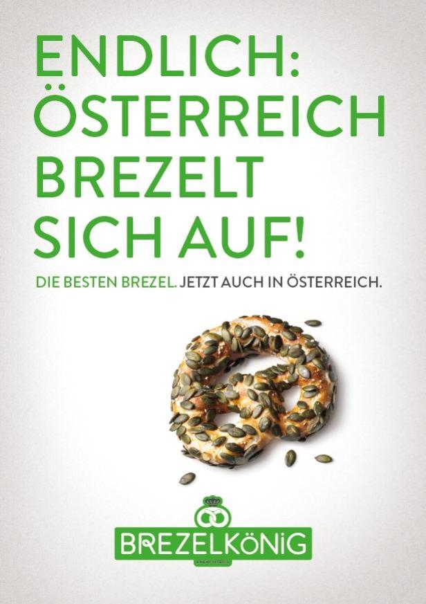 Brezelkönig - Werbesujet - Markteinführung - Havas Worldwide Wien Österreich wird aufgebrezelt