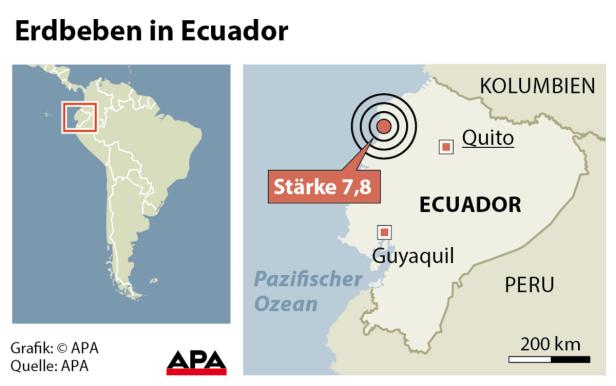 Ecuador: Weit höhere Opferzahl befürchtet