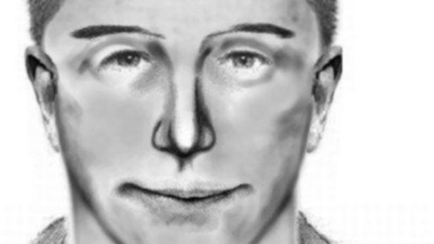 Eine gezeichnete Skizze eines Mannes mit kurzen Haaren.