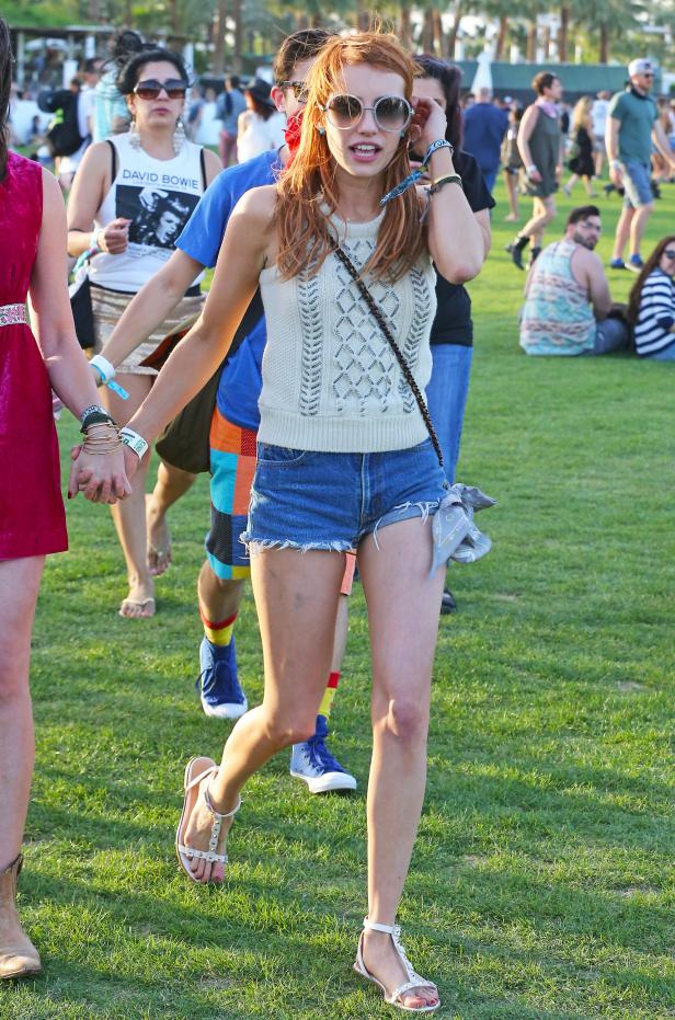 Schaulaufen: Star-Looks beim Coachella Festival