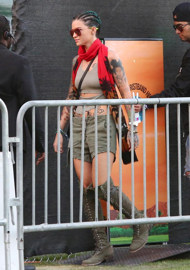 Schaulaufen: Star-Looks beim Coachella Festival