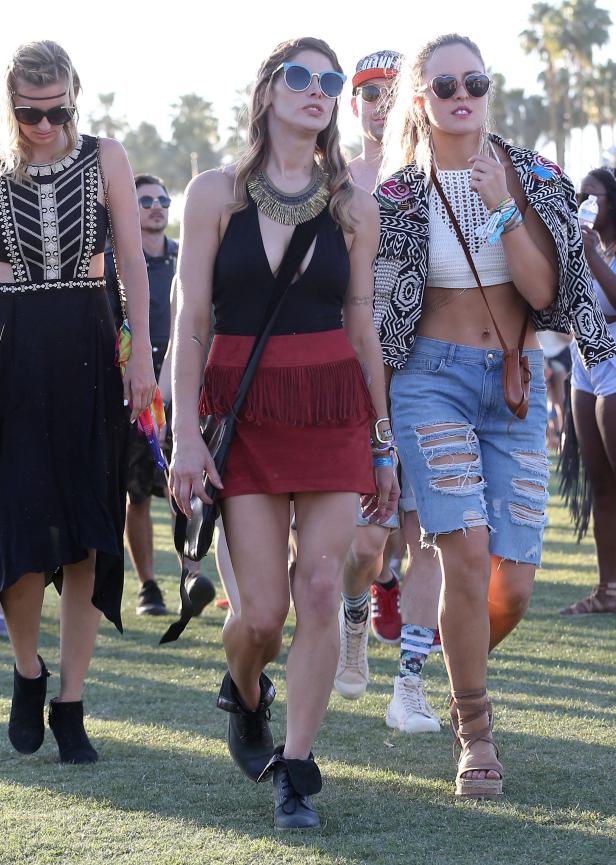 Schaulaufen: Star-Looks beim Coachella Festival