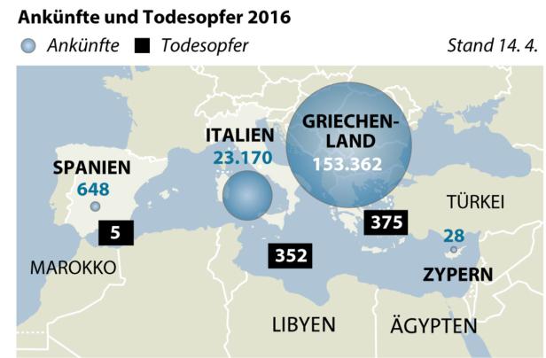 Tragödie im Mittelmeer: Hunderte Tote befürchtet
