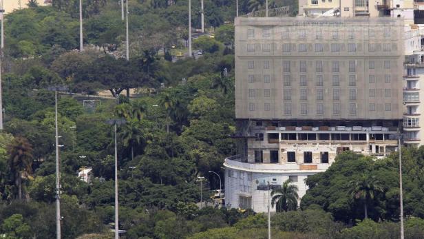 Das Gloria Palace Hotel in Rio de Janeiro wird renoviert.