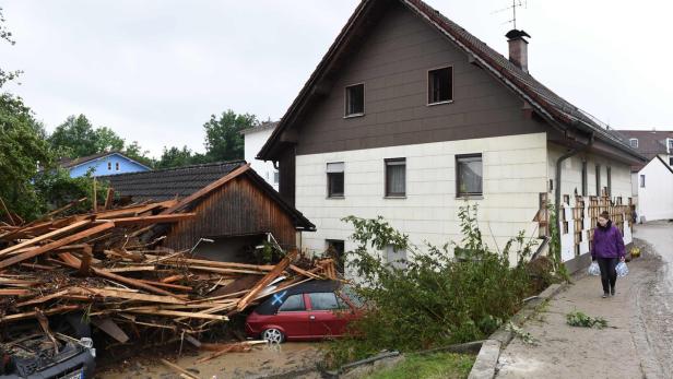 Bilder: Überflutungen in Bayern