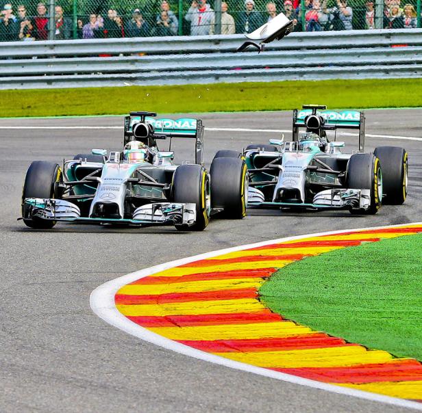 Ricciardo Nutznießer des Mercedes-Kriegs