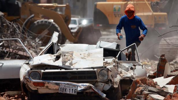 Erdbeben in Ecuador: Mehr als 500 Todesopfer