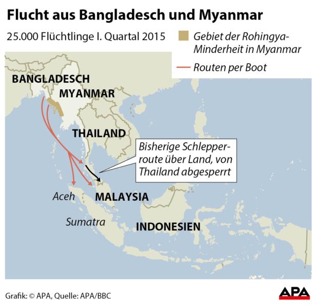 Myanmar weist Schuld an Flüchtlingskrise zurück