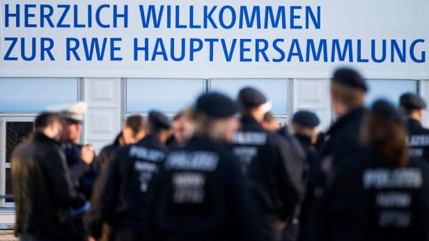 Kohlegegner machen Wirbel auf RWE-Hauptversammlung