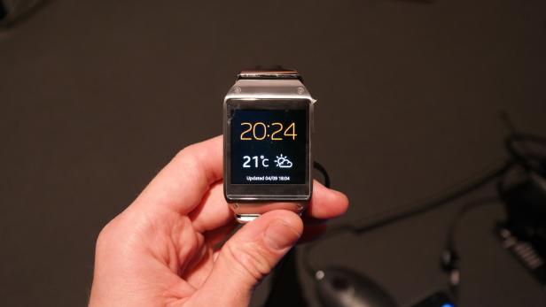 Samsung Galaxy Gear in Bildern