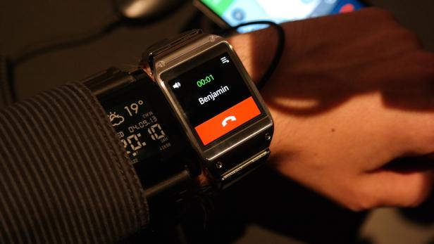 Samsung Galaxy Gear in Bildern