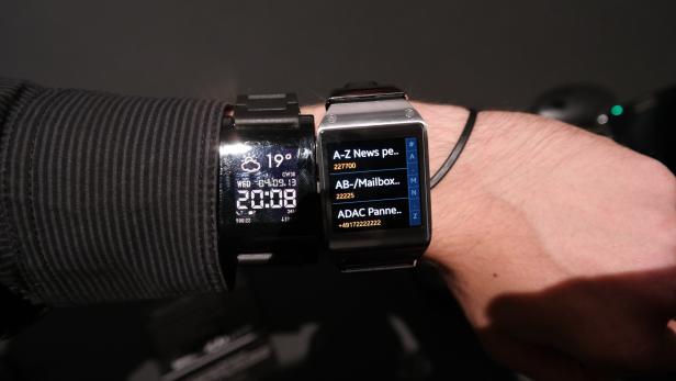 Samsung Galaxy Gear in Bildern